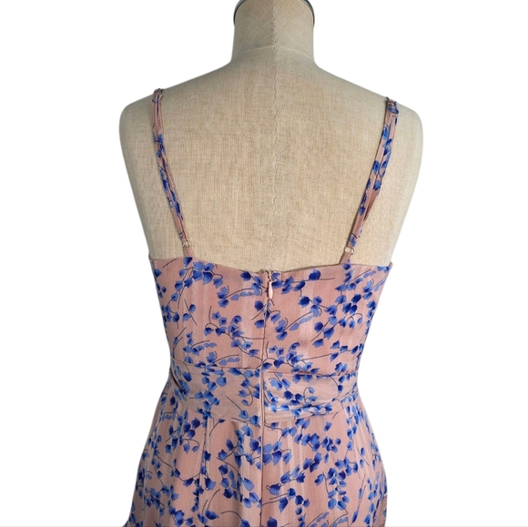 Selfie Leslie Keep it a Secret - Tiered Ruffle Dress - Blush Sz Small - Picture 7 of 16